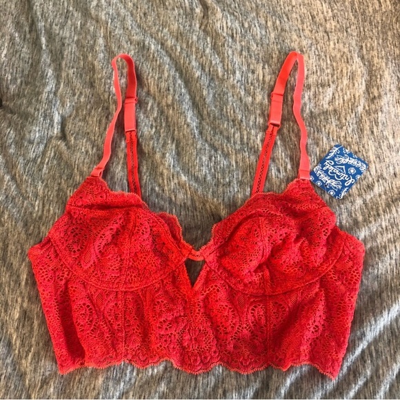 FREE PEOPLE embroidered bralette - Picture 4 of 8